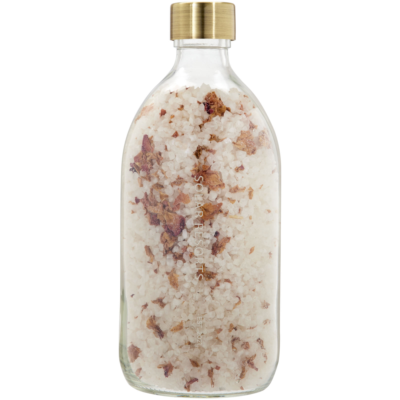 Sal de baño de 500 ml con fragancia de rosas Wellmark Just Relax