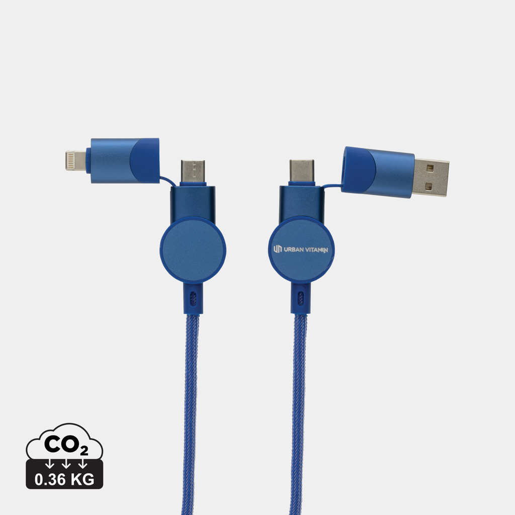 Cable 6 en 1 Oakland  RCS carga rápida 45W