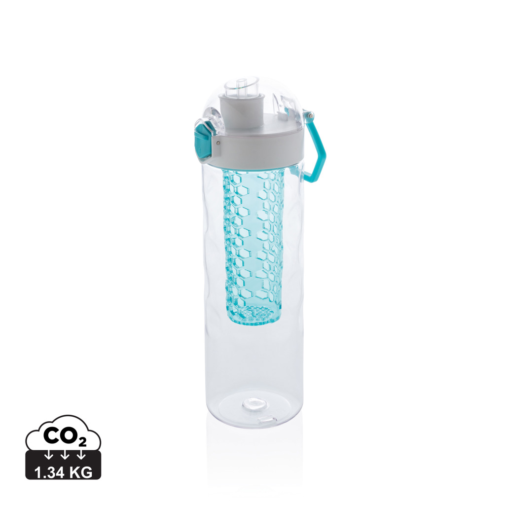 Botella infusora Honeycomb antigoteo