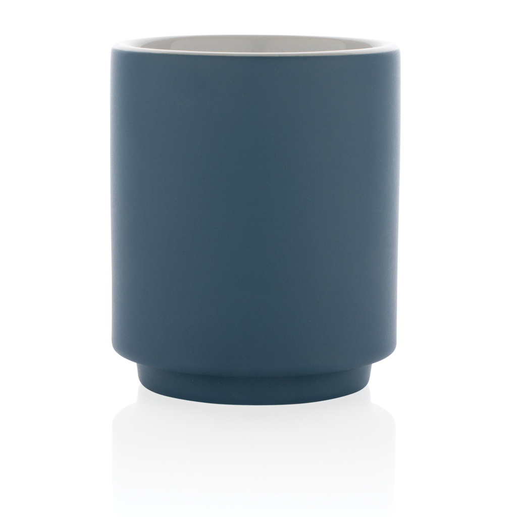 Taza apilable de cerámica 180ml