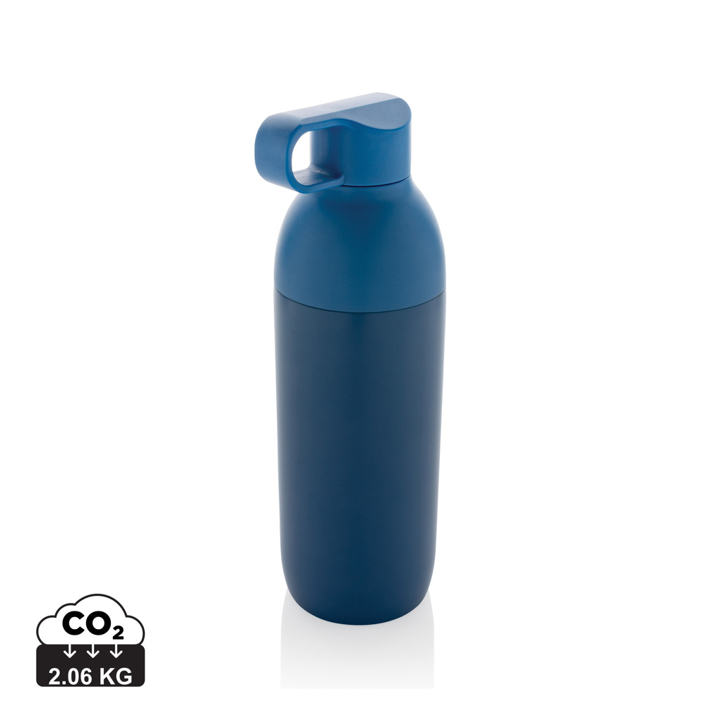 Botella al vacío de acero inoxidable reciclado Flow RCS