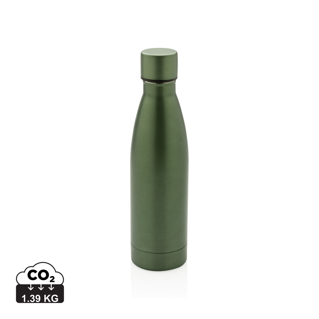 Botella sólida de acero inoxidable reciclado RCS