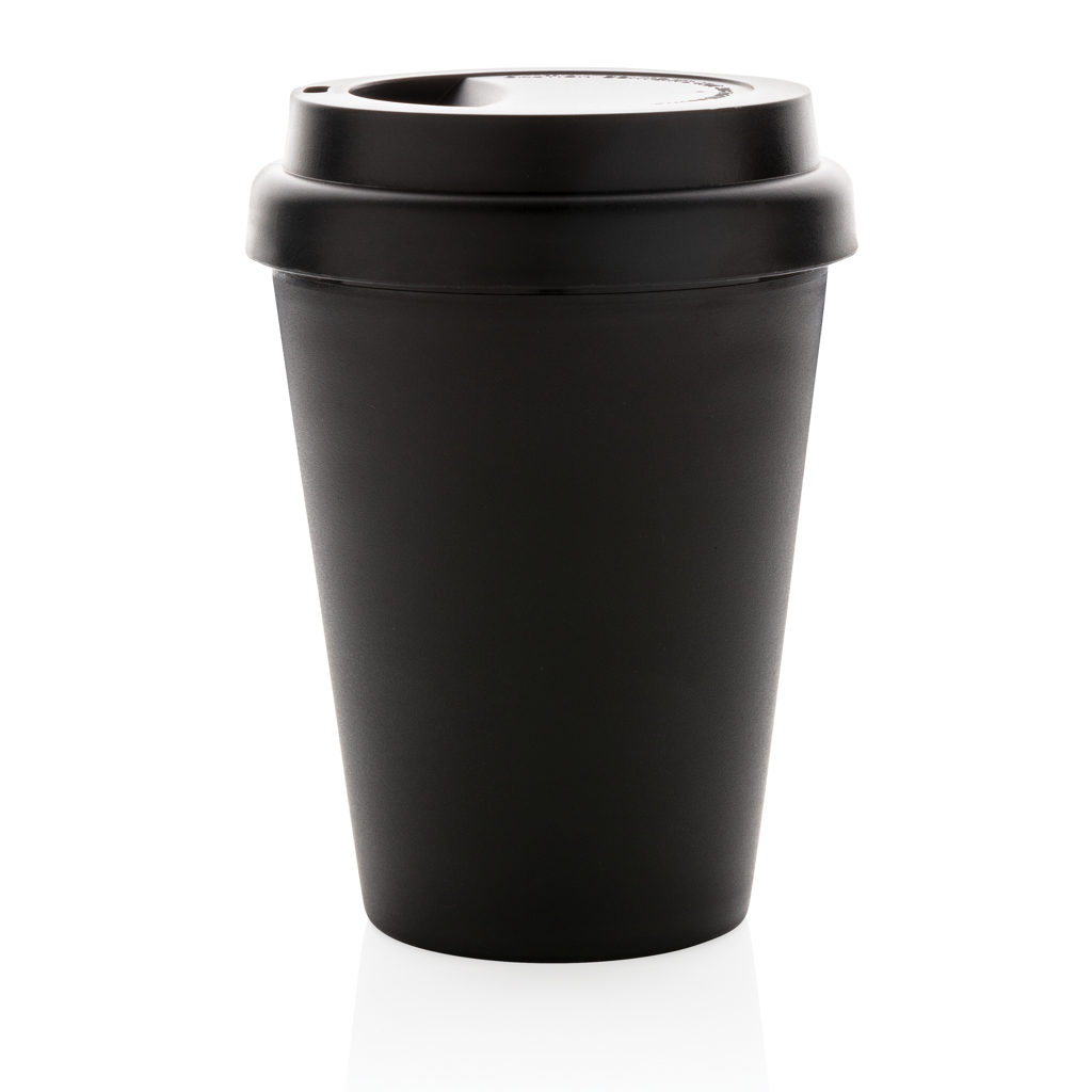 Taza de café reutilizable de doble pared 300ml