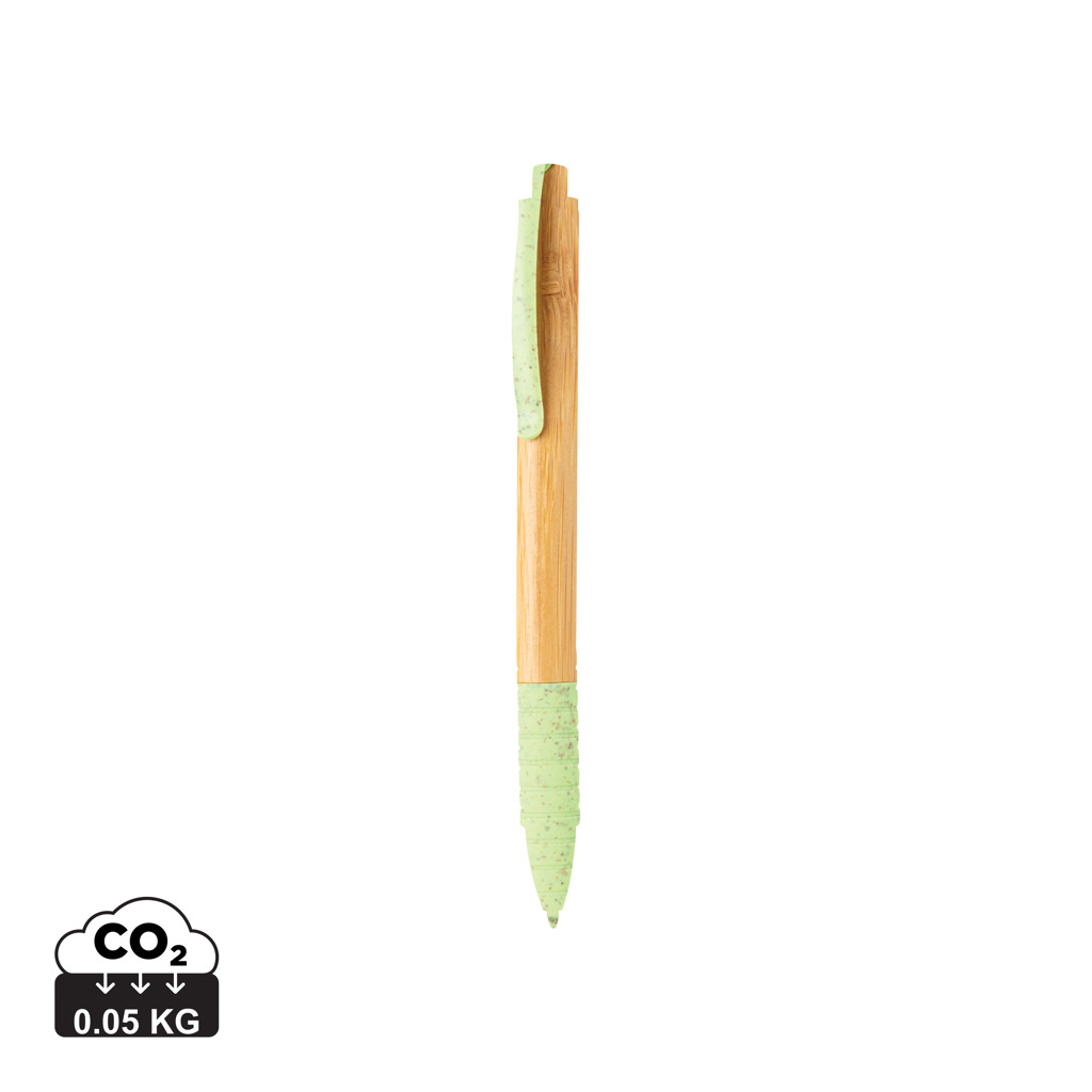 Bolígrafo de bambú & paja de trigo