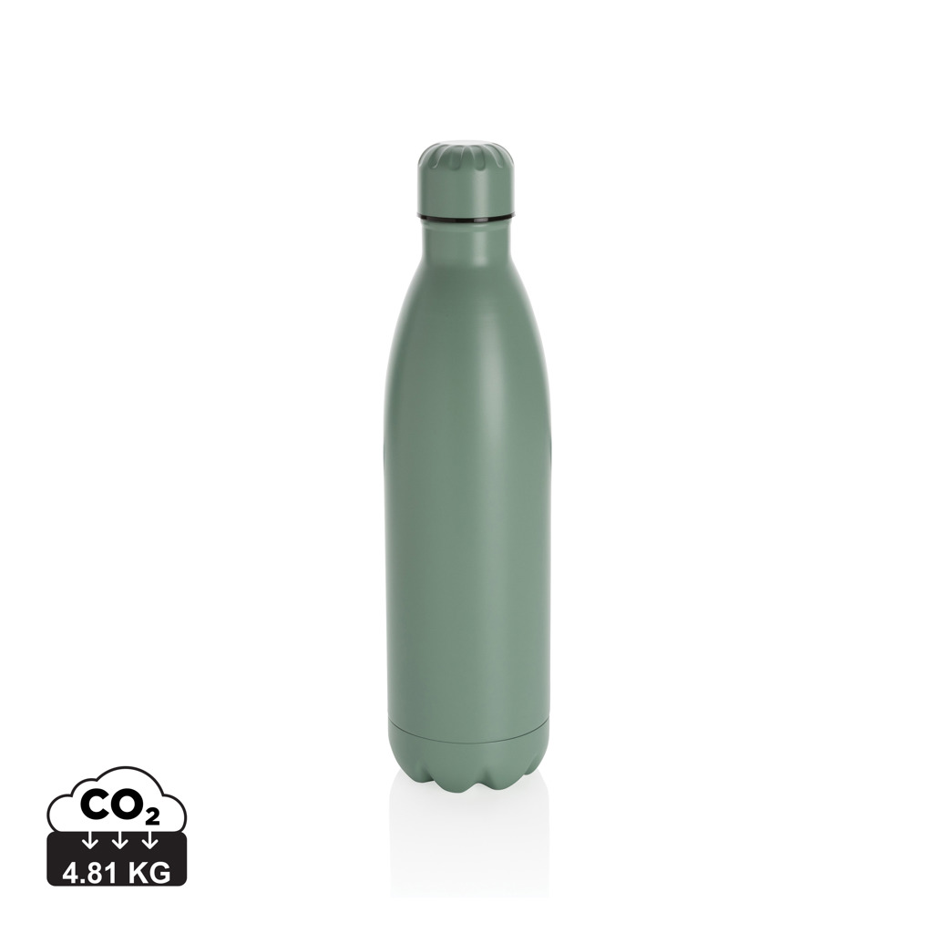 Botella de acero inoxidable al vacío de color sólido 750ml