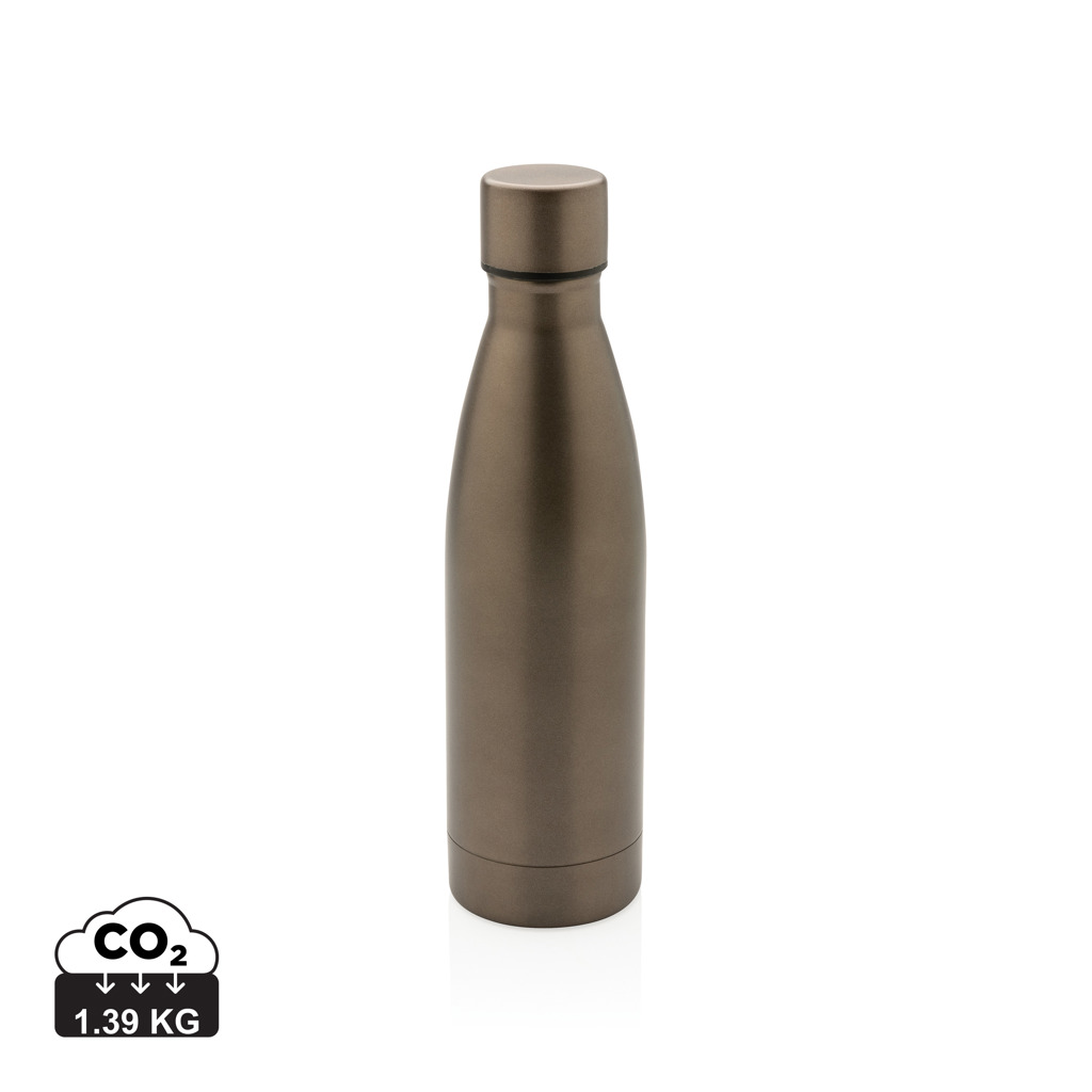 Botella sólida de acero inoxidable reciclado RCS