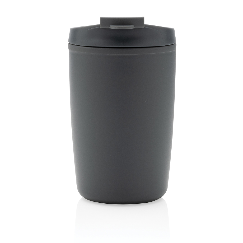 Taza de PP reciclado GRS con tapa de seguridad