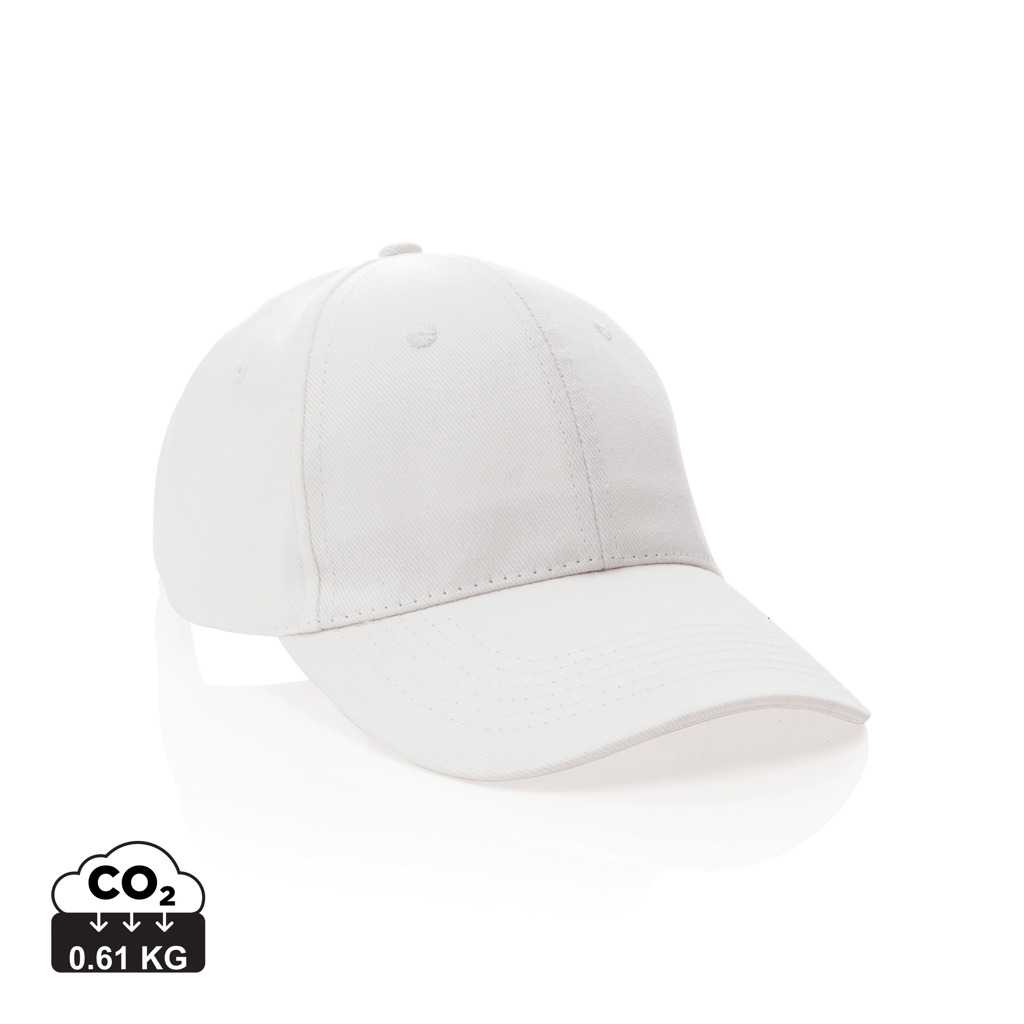 Gorra Impact 6 paneles 280gr de algodón reciclado