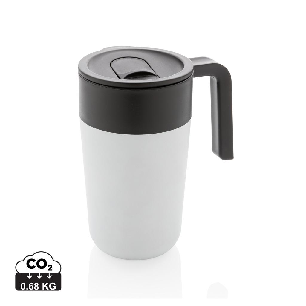 Taza con asa de PP y SS Reciclado GRS