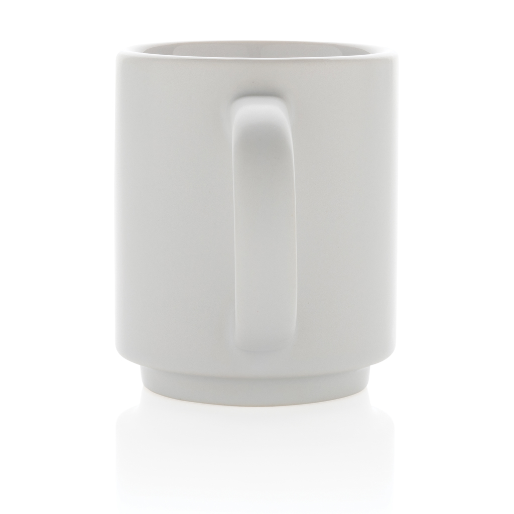 Taza apilable de cerámica 180ml