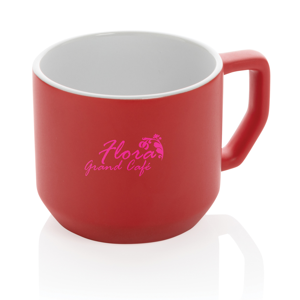 Taza de cerámica moderna 350ml