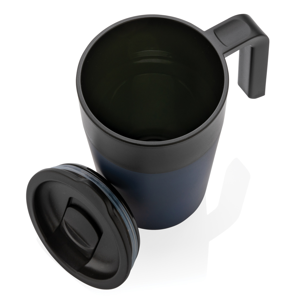 Taza con asa de PP y SS Reciclado GRS
