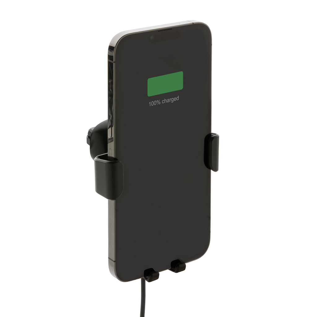 Soporte coche carga inalámbrica 10W reciclado RCS