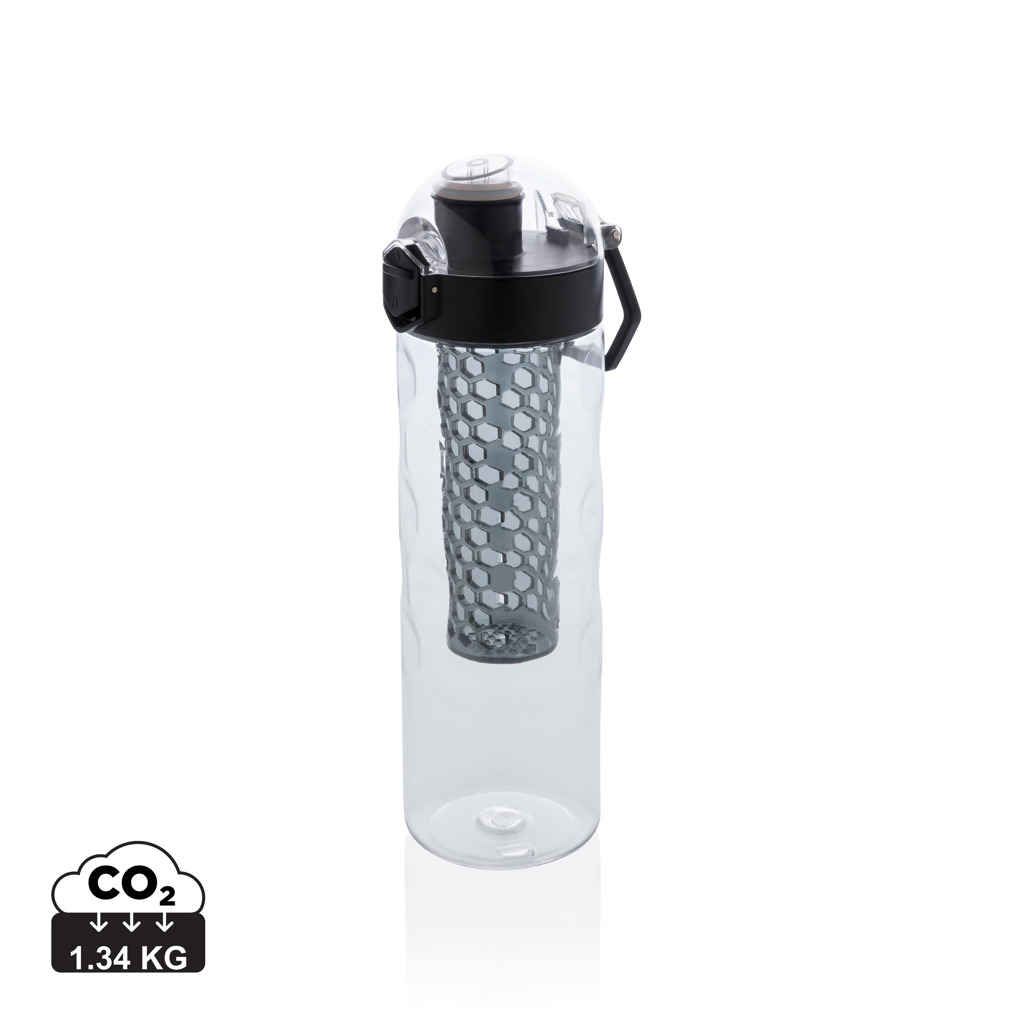 Botella infusora Honeycomb antigoteo