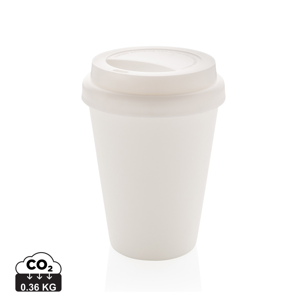 Taza de café reutilizable de doble pared 300ml