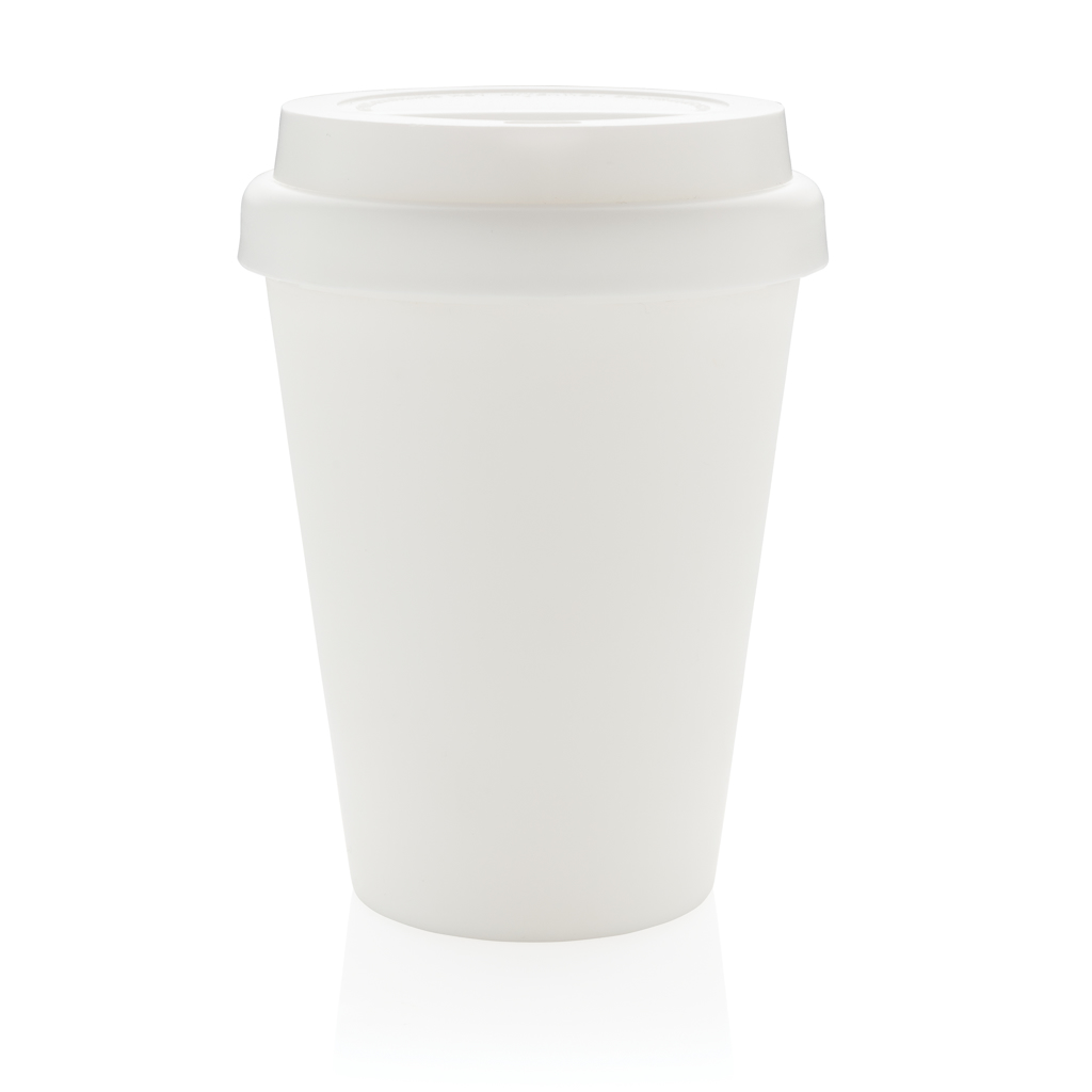 Taza de café reutilizable de doble pared 300ml