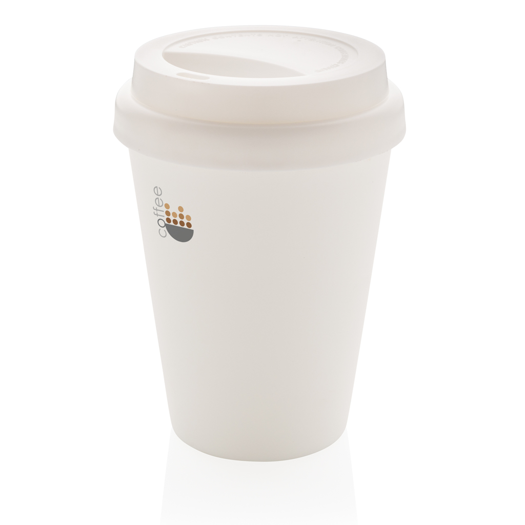 Taza de café reutilizable de doble pared 300ml
