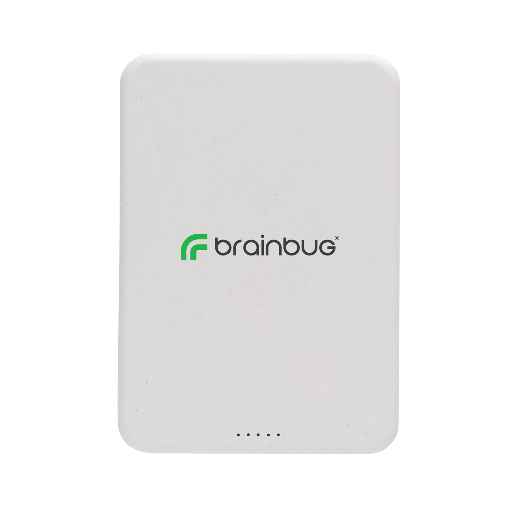 Powerbank Magnetix de 5000 mah de plástico reciclado RCS