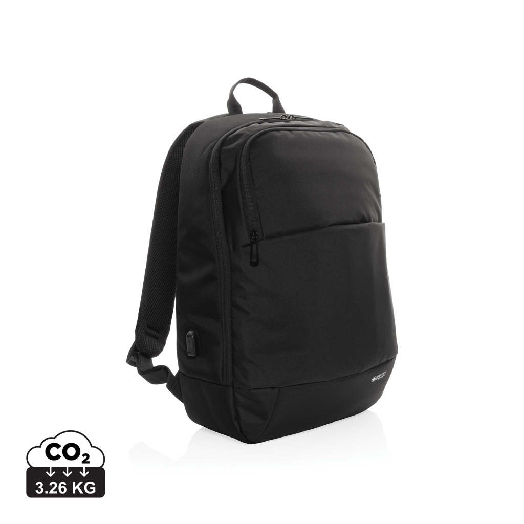 Mochila moderna para portátil de 15,6" Swiss Peak AWARE™