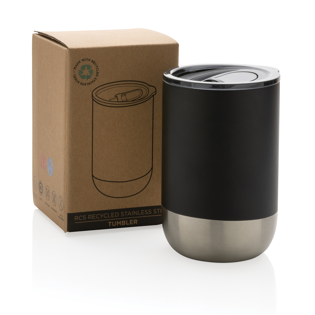 Taza de acero inoxidable reciclado RCS
