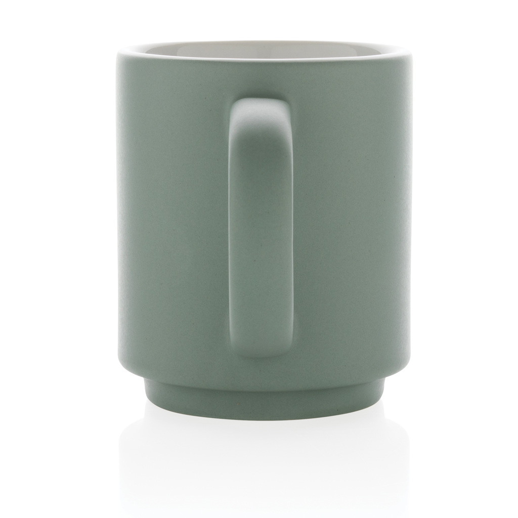 Taza apilable de cerámica 180ml