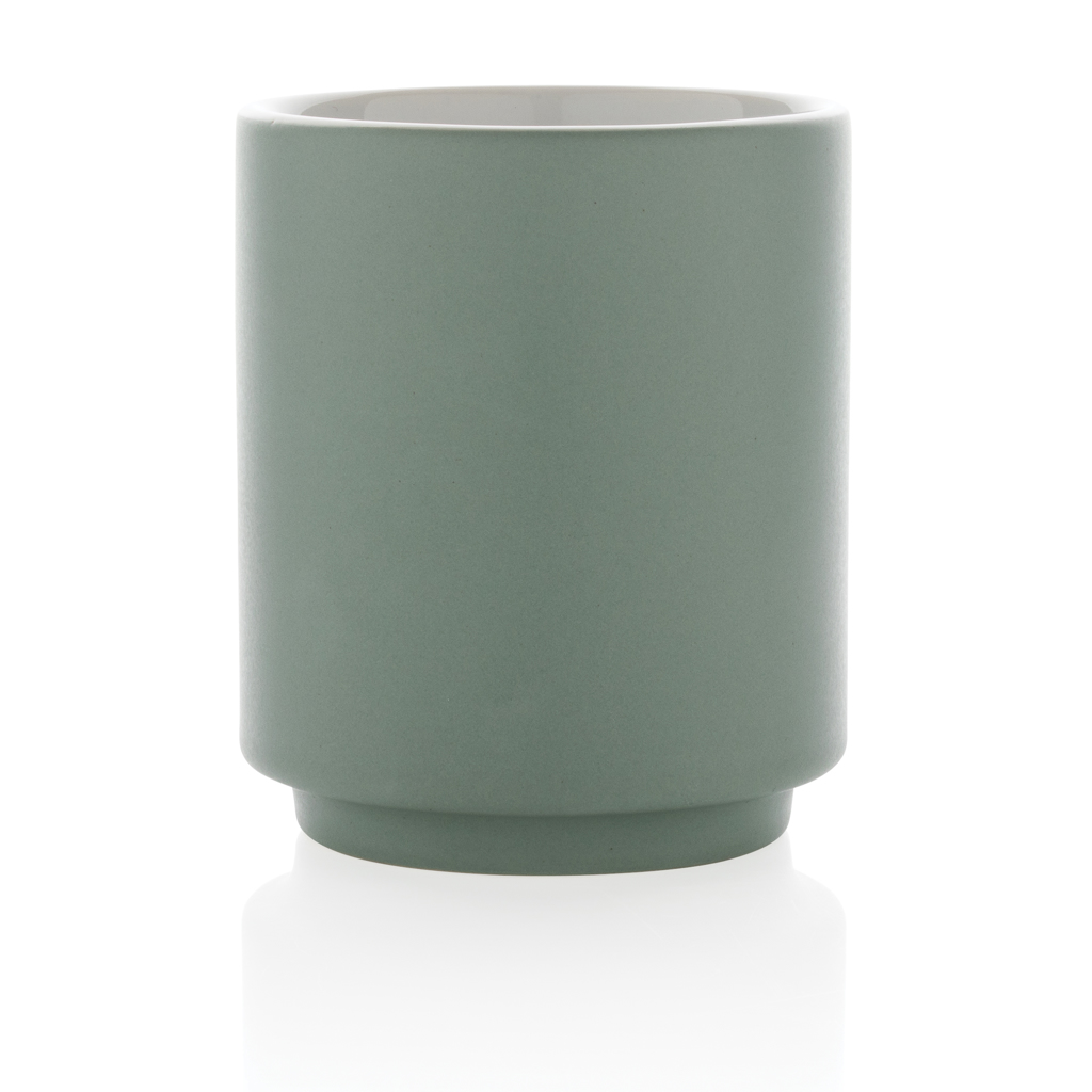 Taza apilable de cerámica 180ml