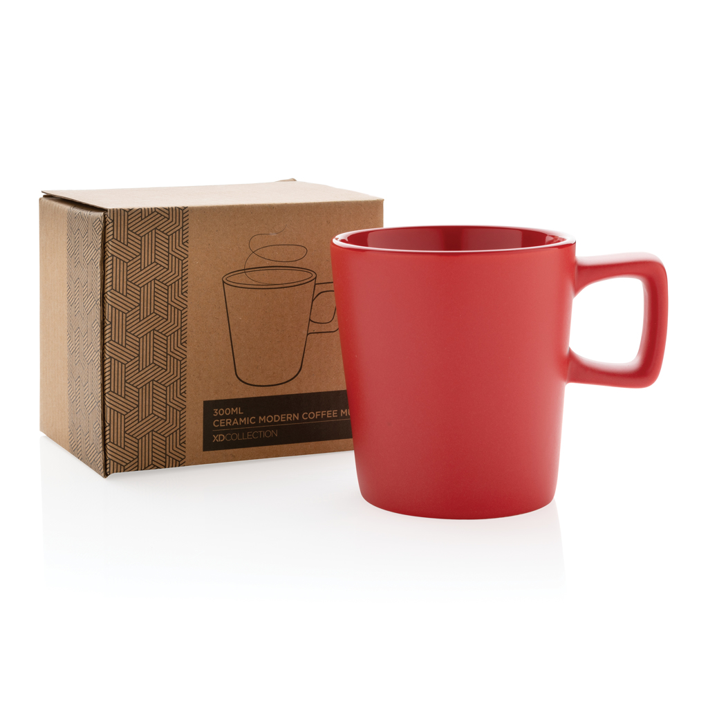 Taza moderna de café de cerámica 300ml