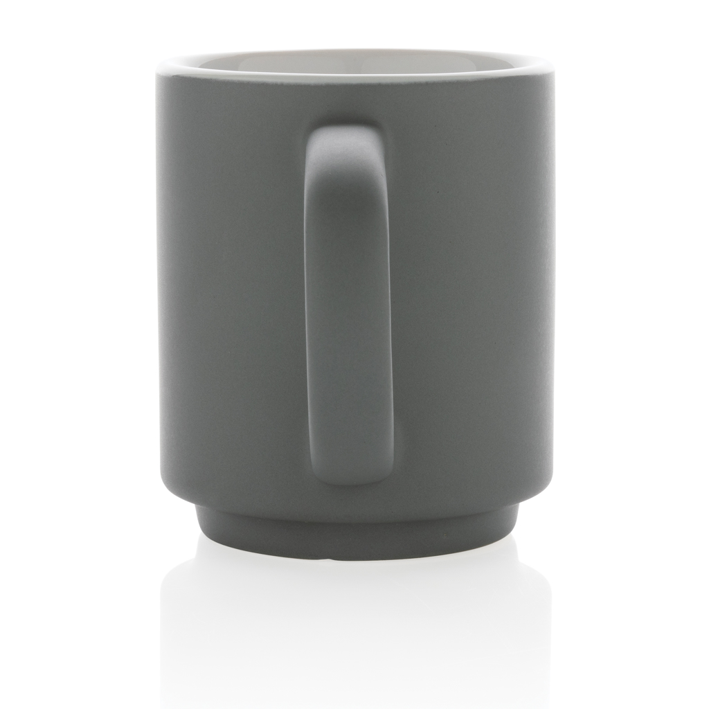 Taza apilable de cerámica 180ml