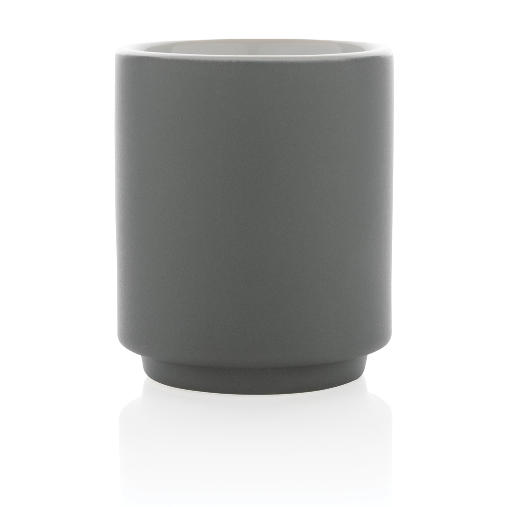 Taza apilable de cerámica 180ml