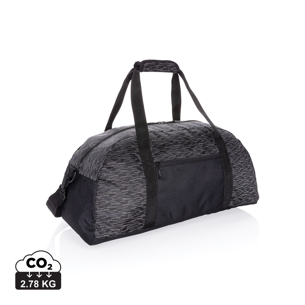 Bolsa de fin de semana reflectante RPET con trazador AWARE ™