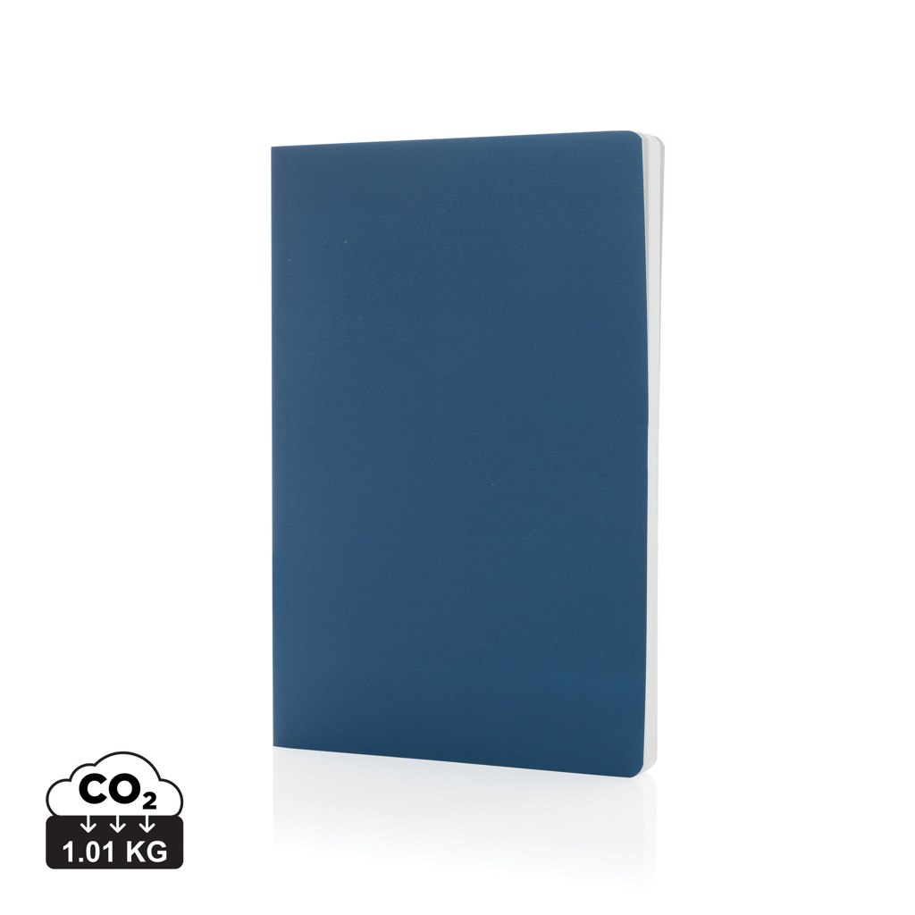 Libreta de papel de piedra de tapa blanda Impact A5