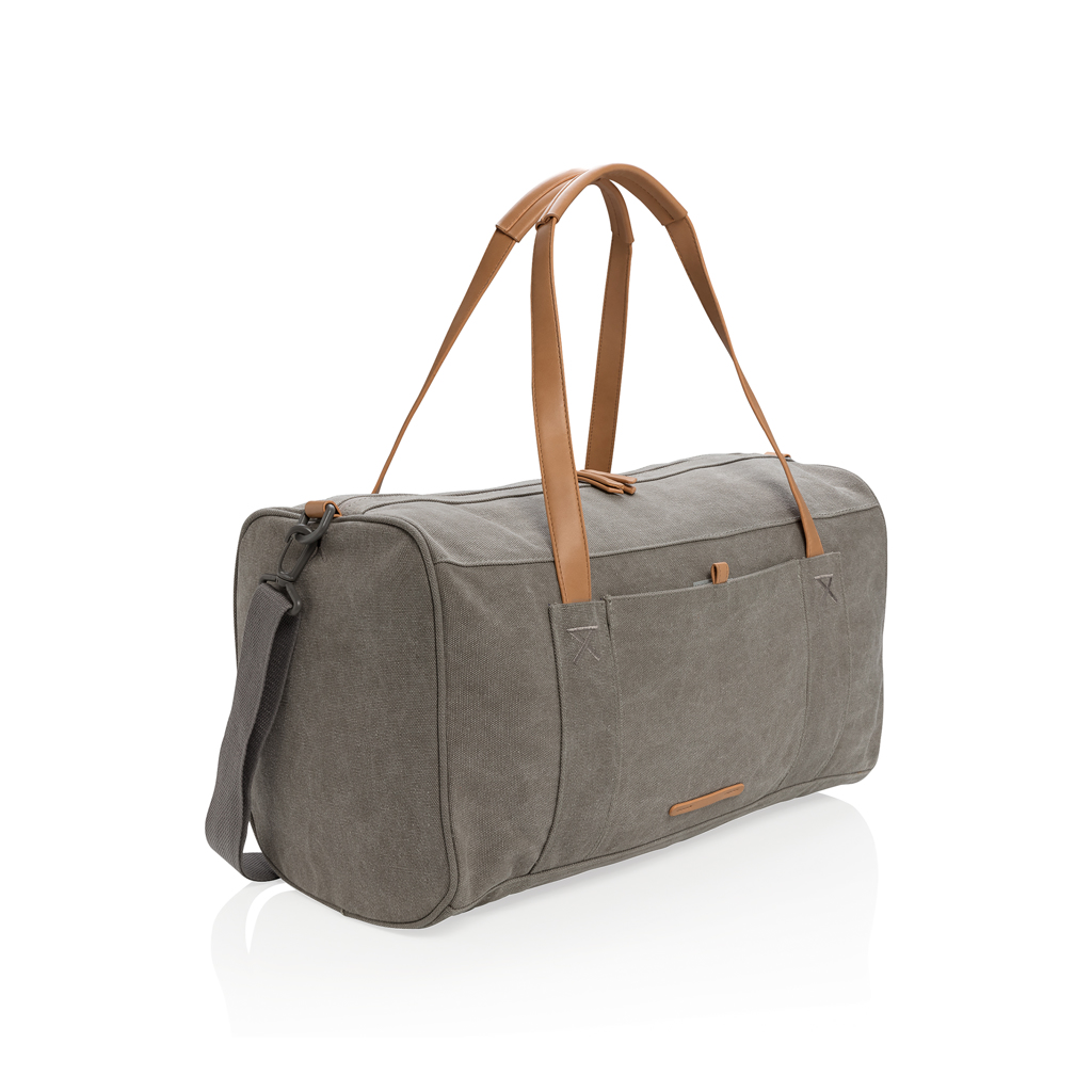 Bolsa de fin de semana de lona sin PVC