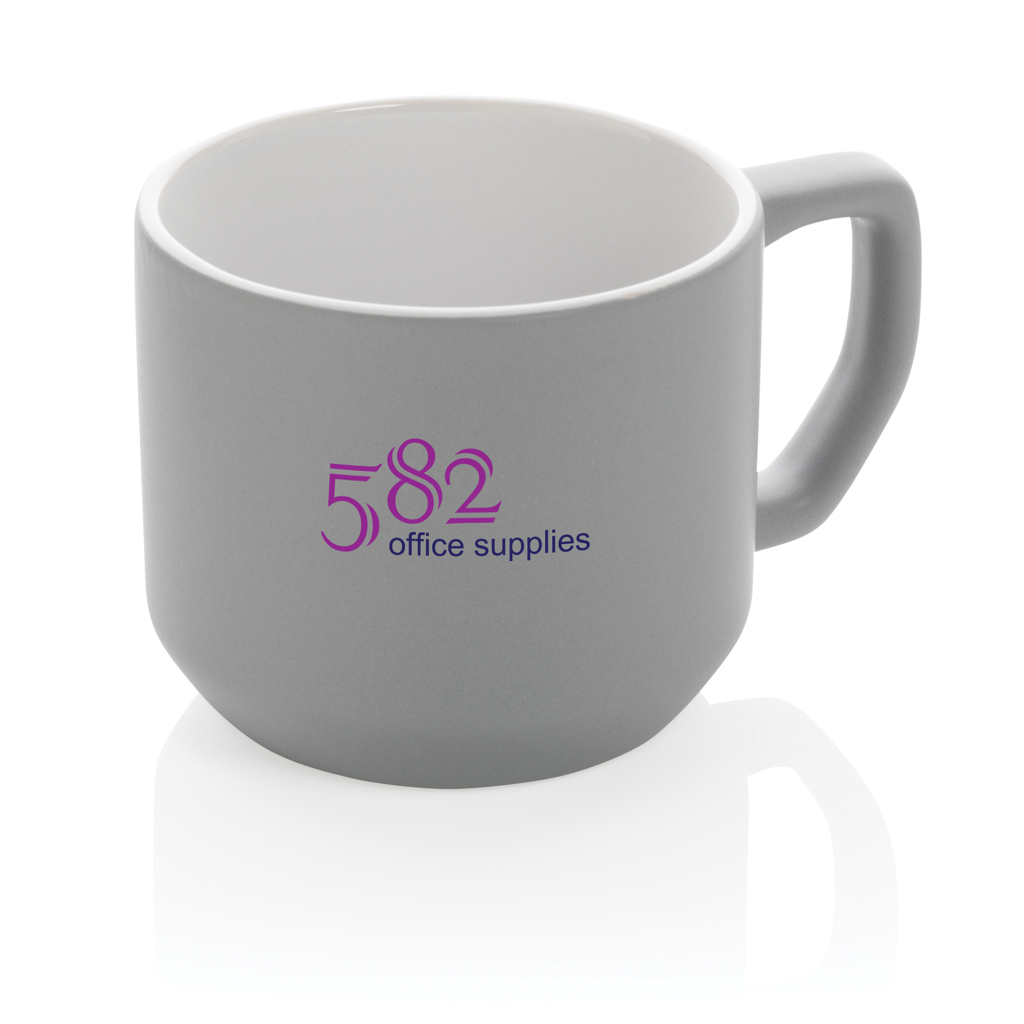 Taza de cerámica moderna 350ml