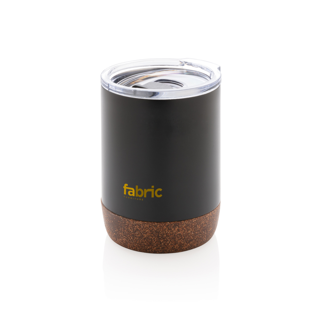 Taza de café al vacío pequeña de corcho RCS Re-steel