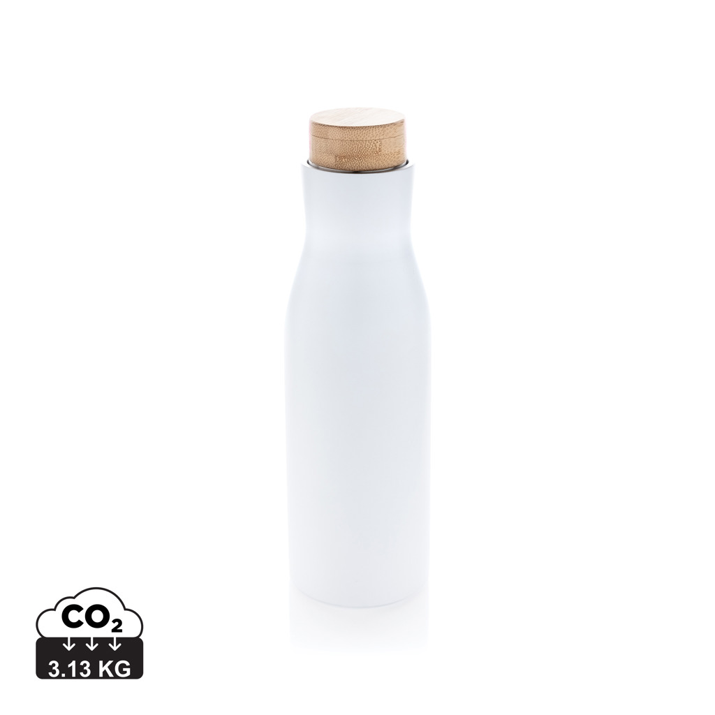 Botella Clima al vacío antigoteo con tapa de acero