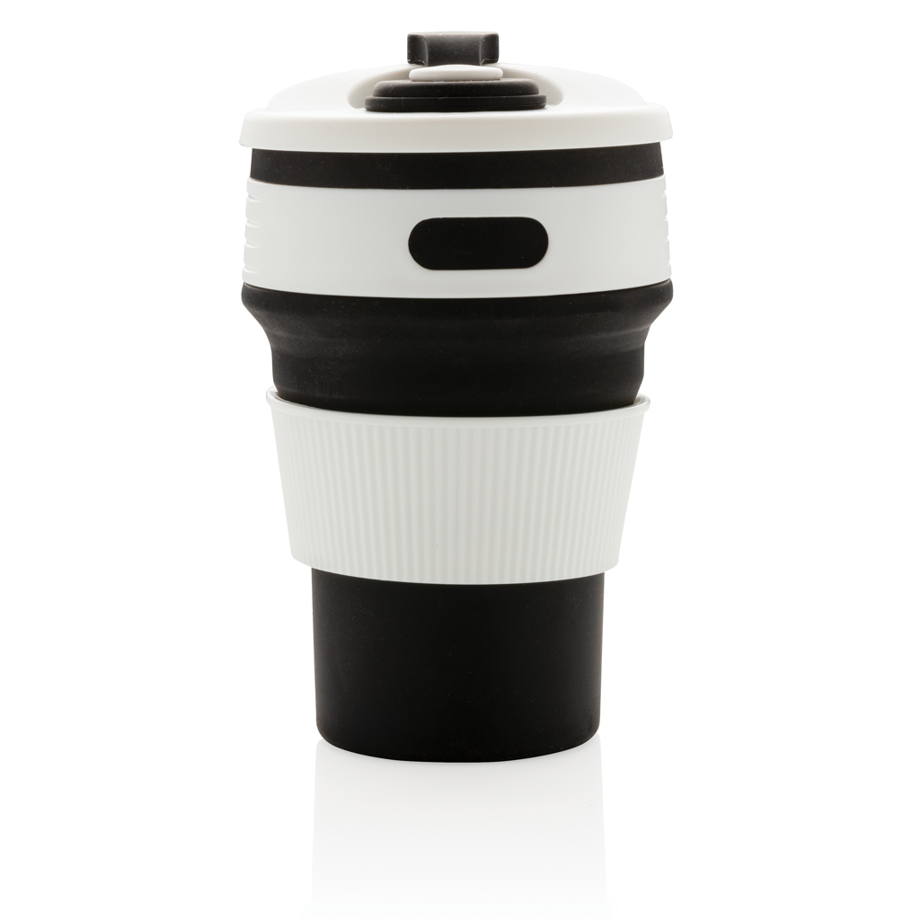 Taza plegable de silicona
