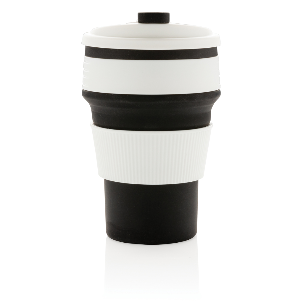Taza plegable de silicona