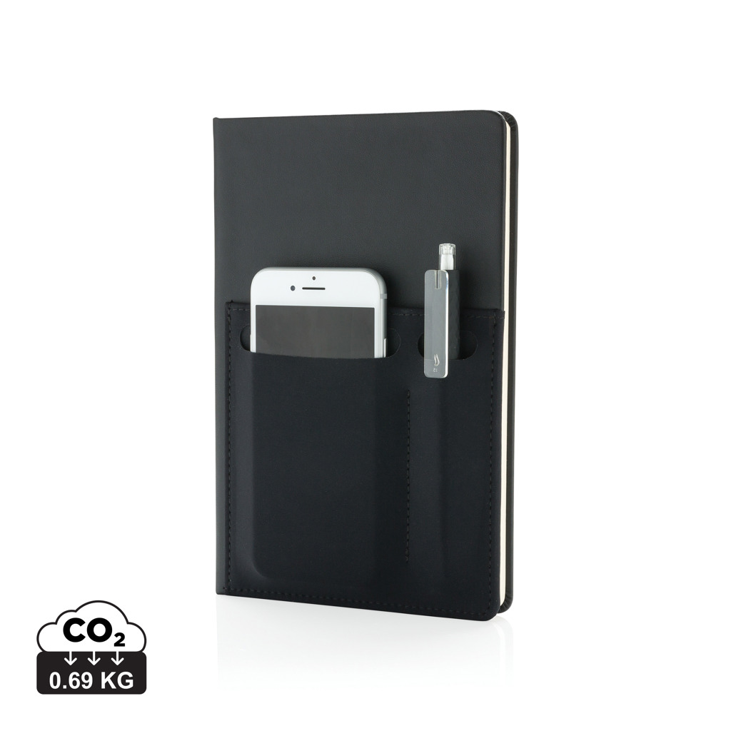 Libreta A5 Deluxe con bolsillos inteligentes
