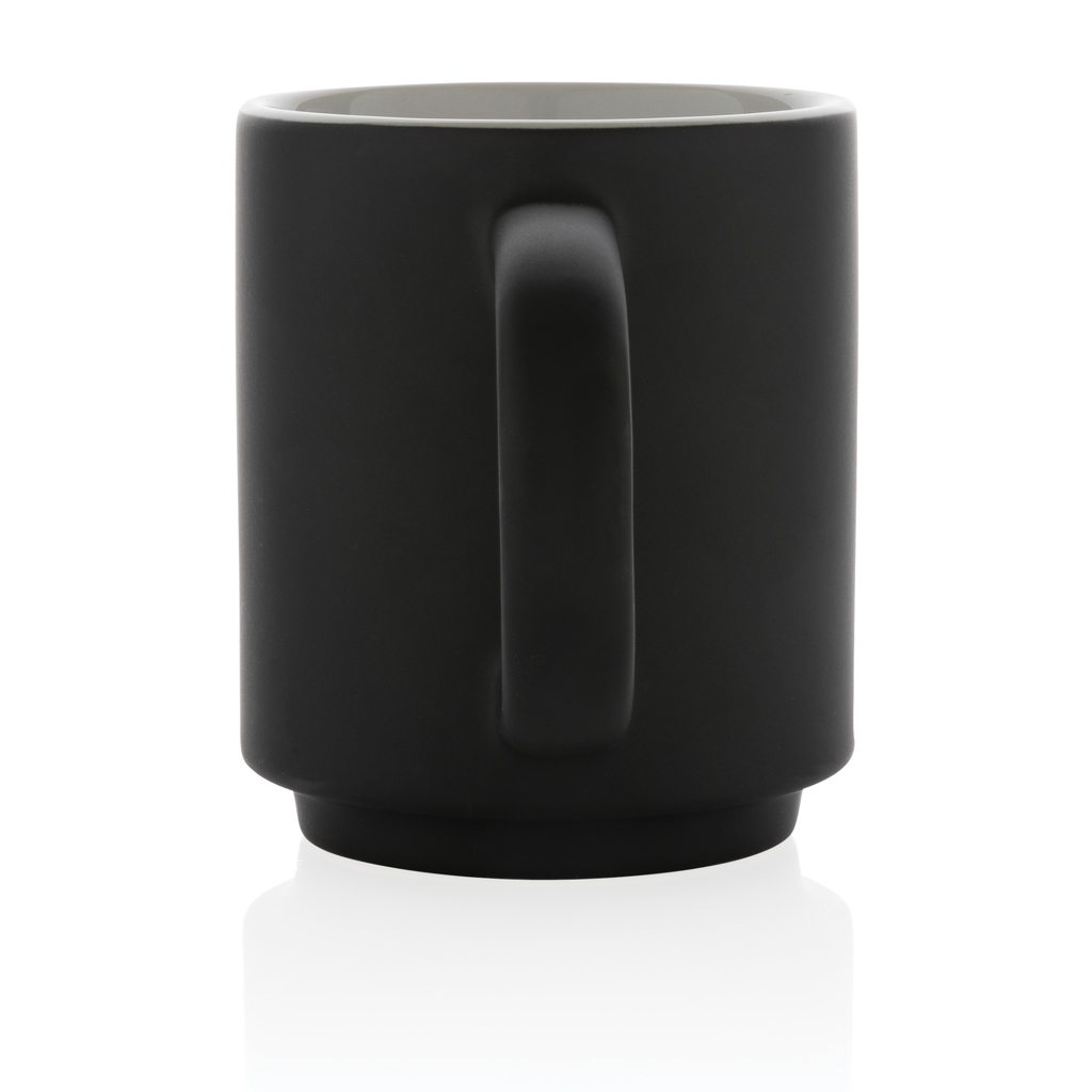 Taza apilable de cerámica 180ml