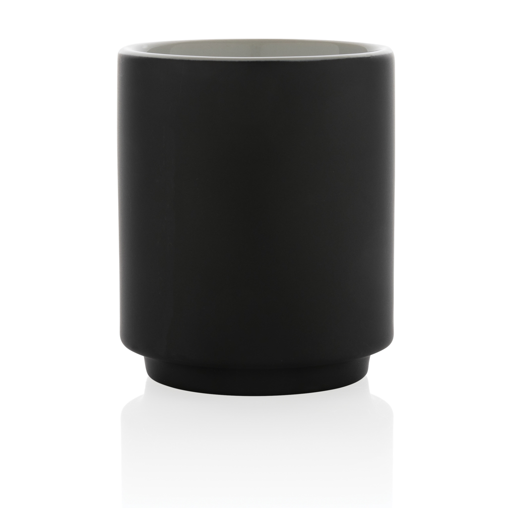 Taza apilable de cerámica 180ml