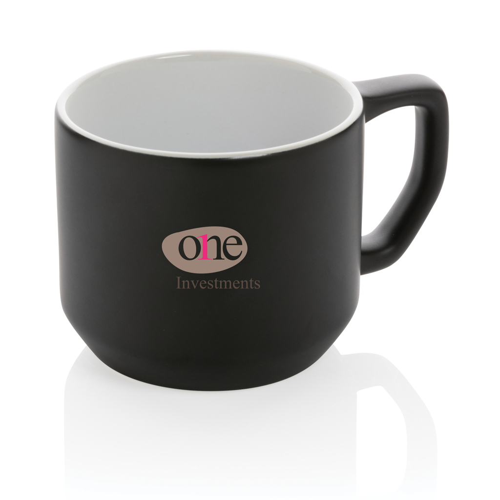 Taza de cerámica moderna 350ml