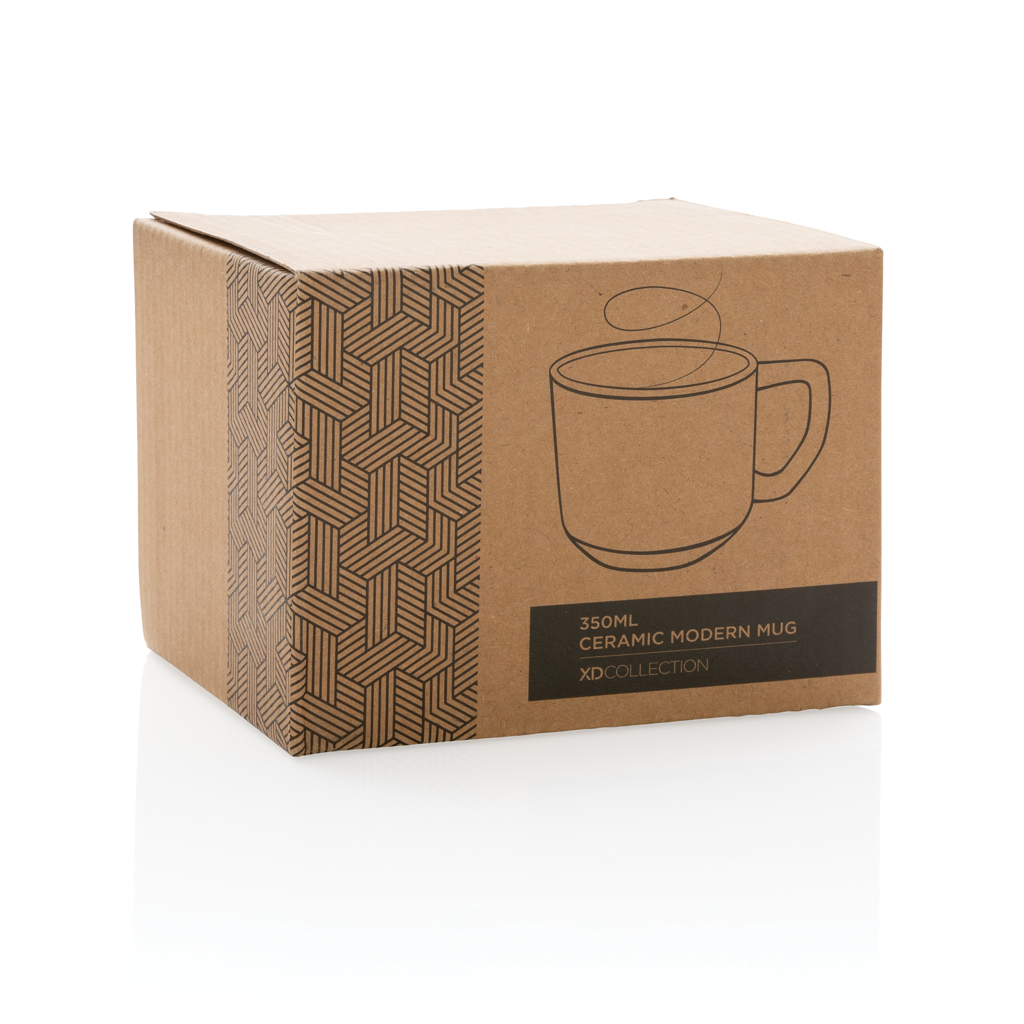 Taza de cerámica moderna 350ml