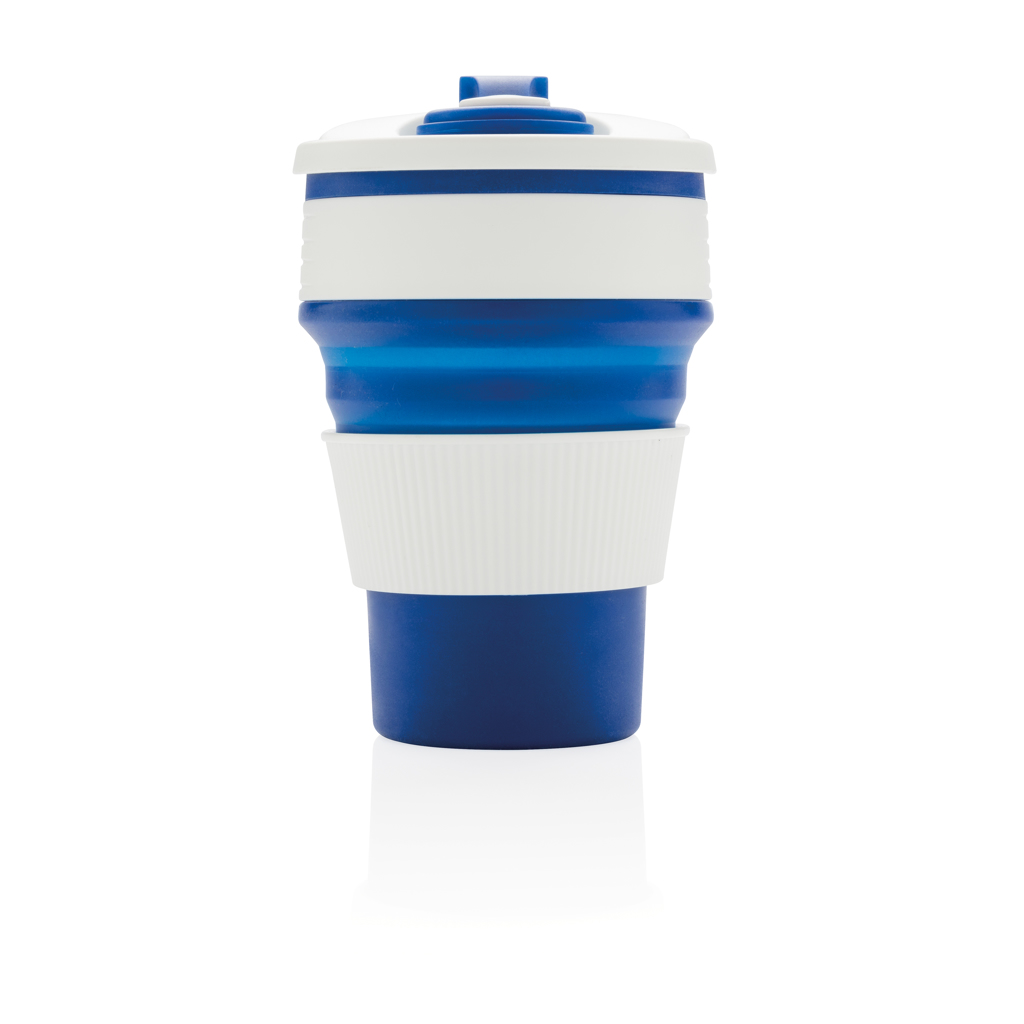 Taza plegable de silicona