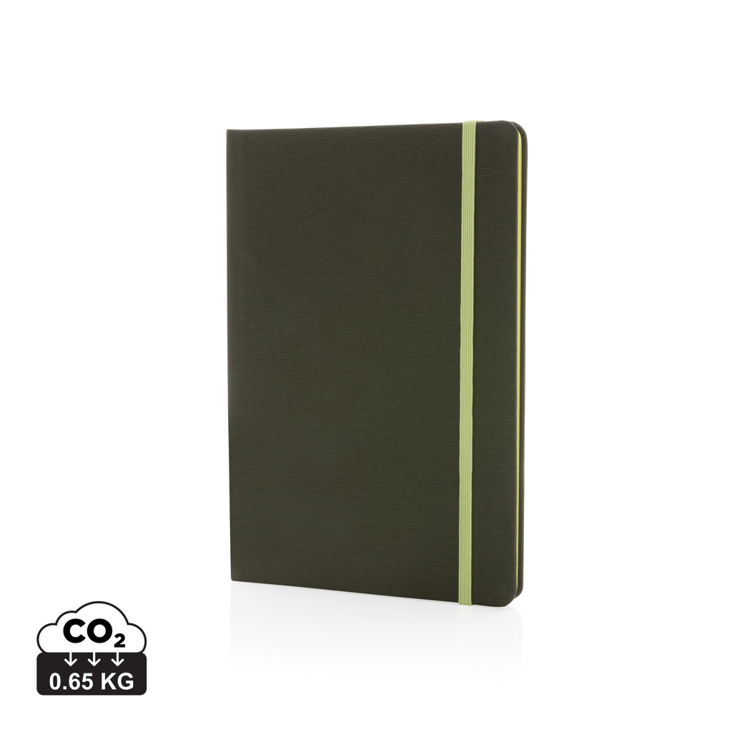 Libreta A5 RPET con certificación GRS