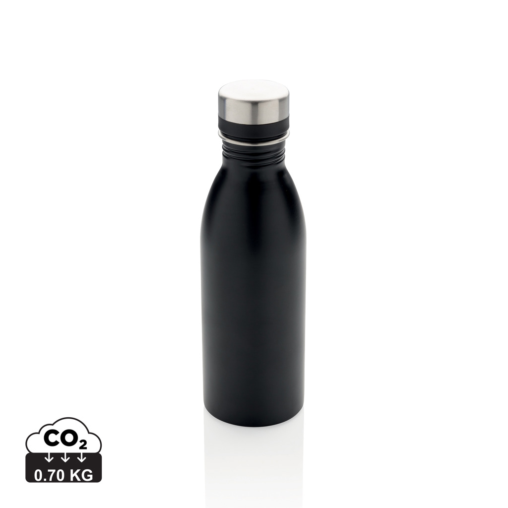 Botella de agua de lujo de acero inoxidable reciclado RCS