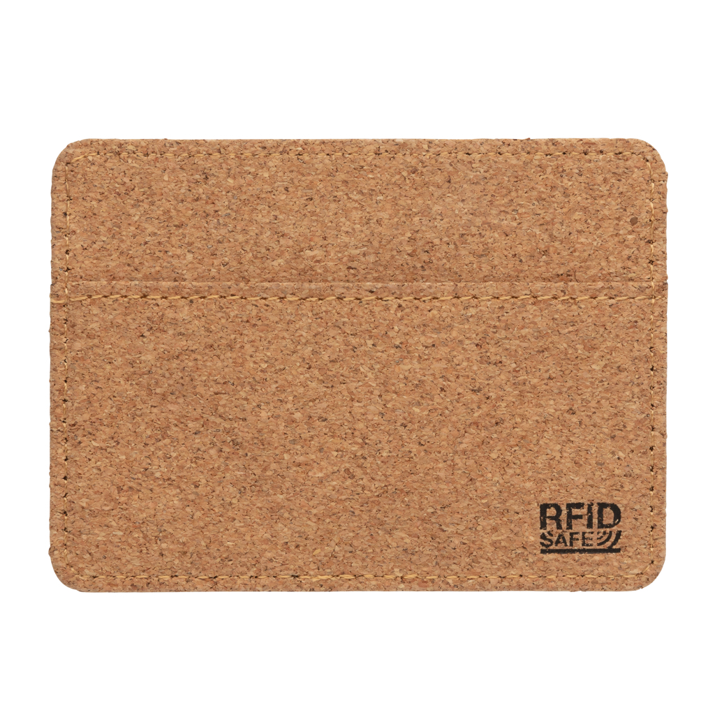 Cartera fina secure de corcho