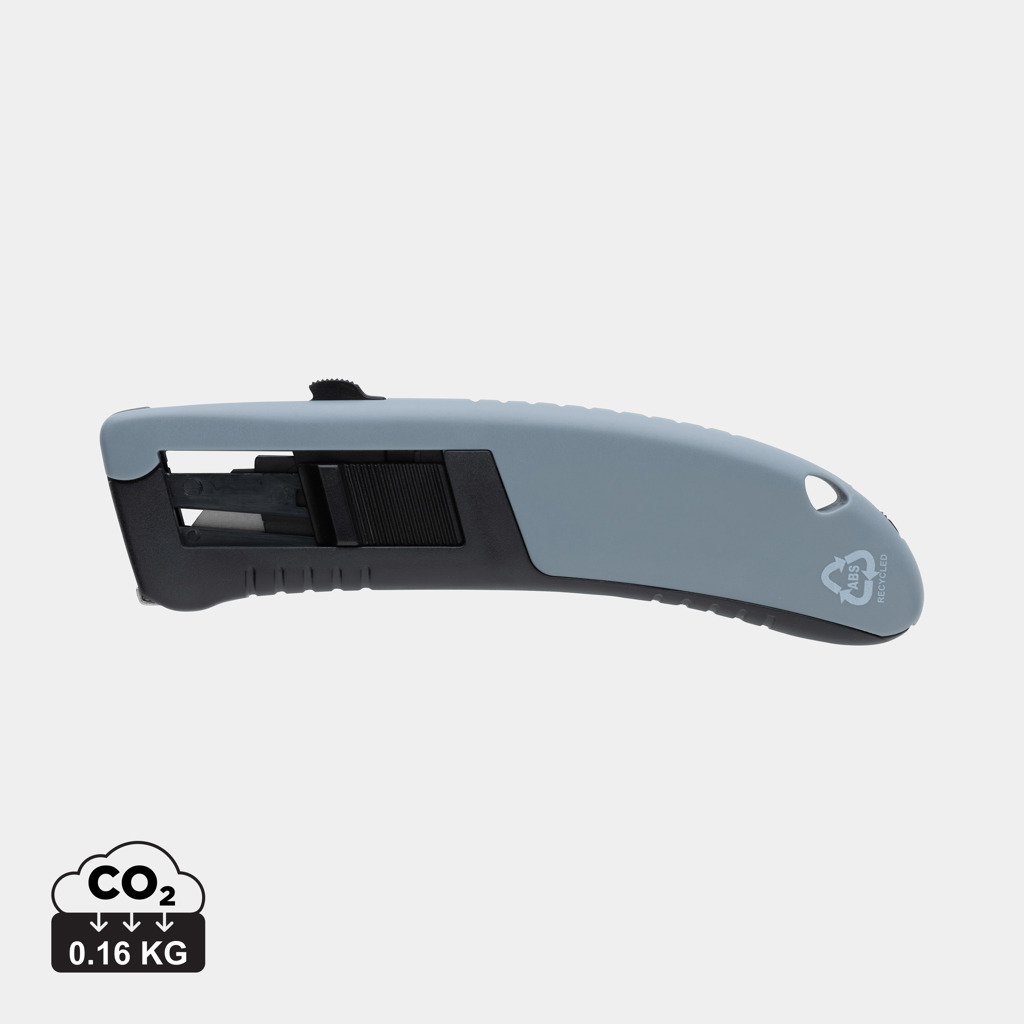 Cuchillo de seguridad retractil de plástico reciclado RCS
