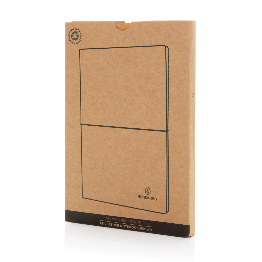 Libreta de cuero reciclado A5