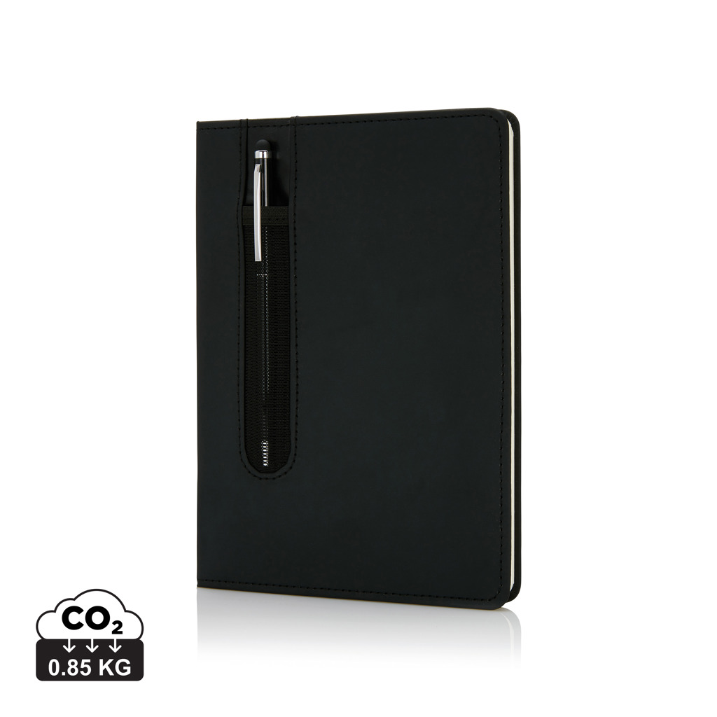Libreta A5 PU básica con bolígrafo táctil