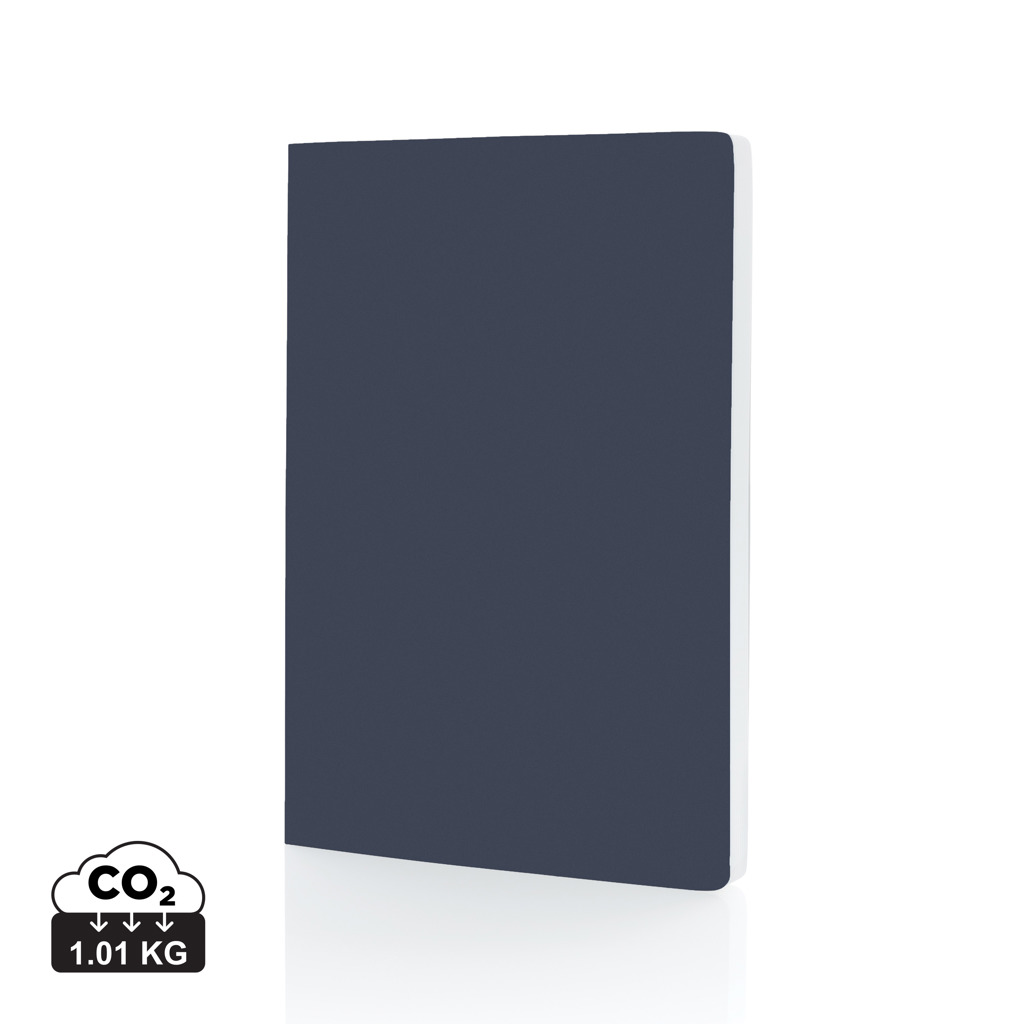Libreta de papel de piedra de tapa blanda Impact A5